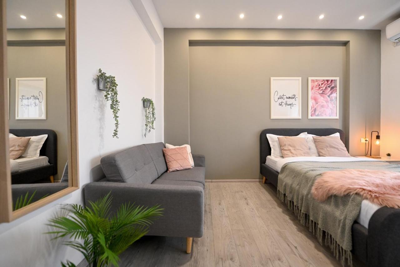 Splendid 2Br Apartment With Breathtaking Views Of Casa Poporului Bukurešť Exteriér fotografie