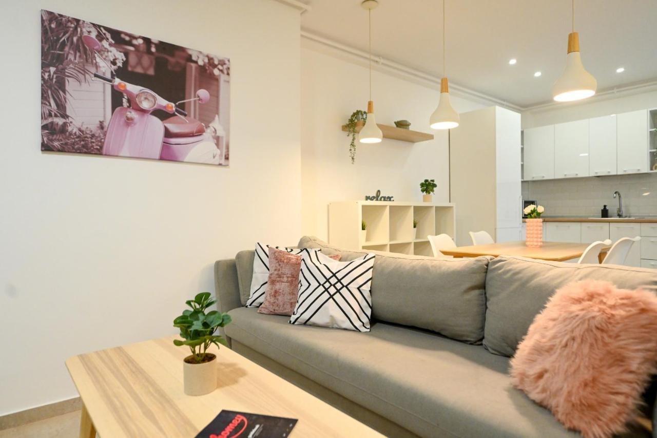 Splendid 2Br Apartment With Breathtaking Views Of Casa Poporului Bukurešť Exteriér fotografie